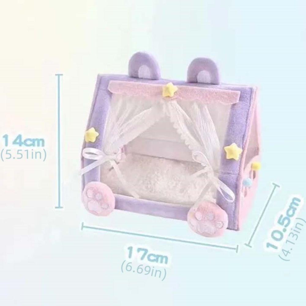Scene Model Cotton Doll Bed Doll Furniture Doll Sleeping Bed Doll Tent  Dollhouse Accessories