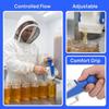 Plastic Honey Gate Valve Durable Leak-Proof Honey Extractor Gate Good Airtightness Honey Extractor Tap Honey Bottling