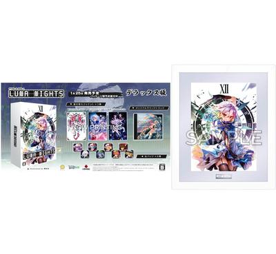 Touhou Luna Nights Deluxe Edition PS4 Includes Character Fine Graph Clear Card Original Soundtrack CD As the First Bonus for the Regular Special