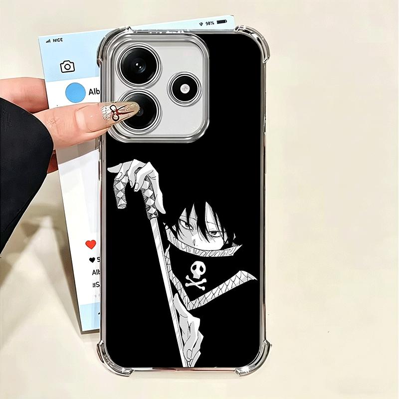 Hunter X-Hunters Feitan Portor Soft Phone Case For Xiaomi Poco X7 X8 Pro Max X6 X5 X3 F8 Ultra F7 M8 M7 M5S Redmi 15C 15A 15 14C