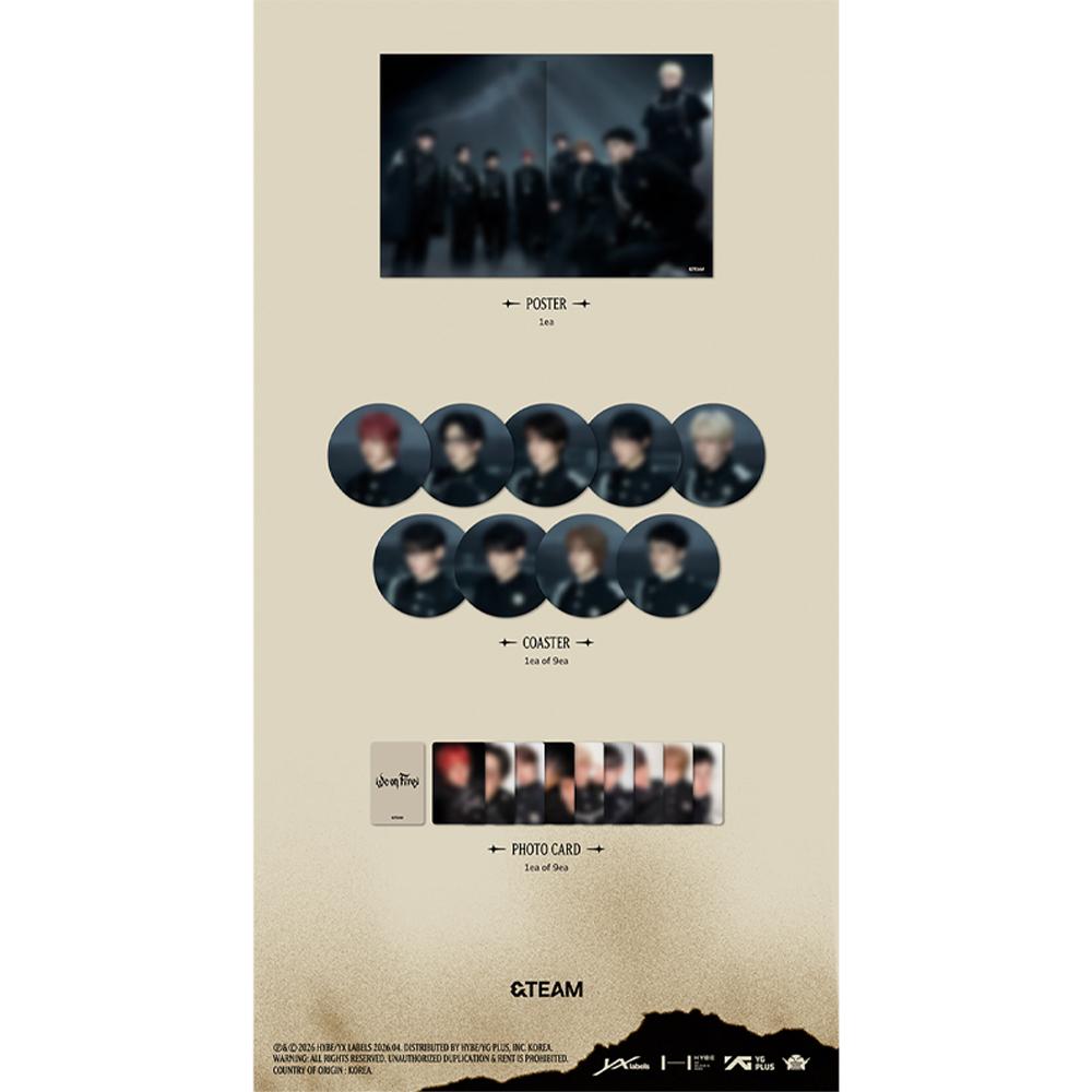 [Pre-order] &TEAM - We On Fire (LIMITED EDITION)