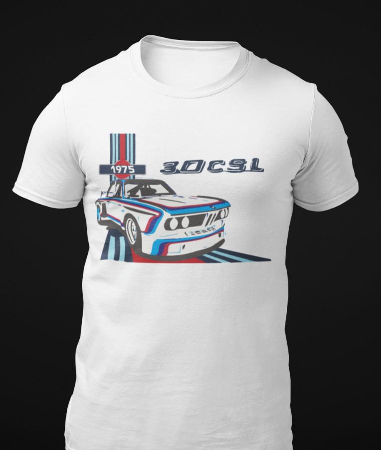 Retro Racing Livery Vintage E9 3.0 CSL Racecar T-Shirt