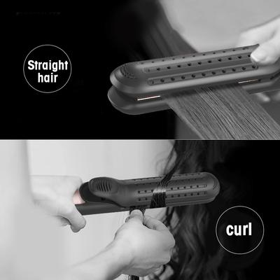 New Women's Hair Straightening Splint Cold Air Plastic Straight Plate Clip Straight Curling Iron Hair Straightener