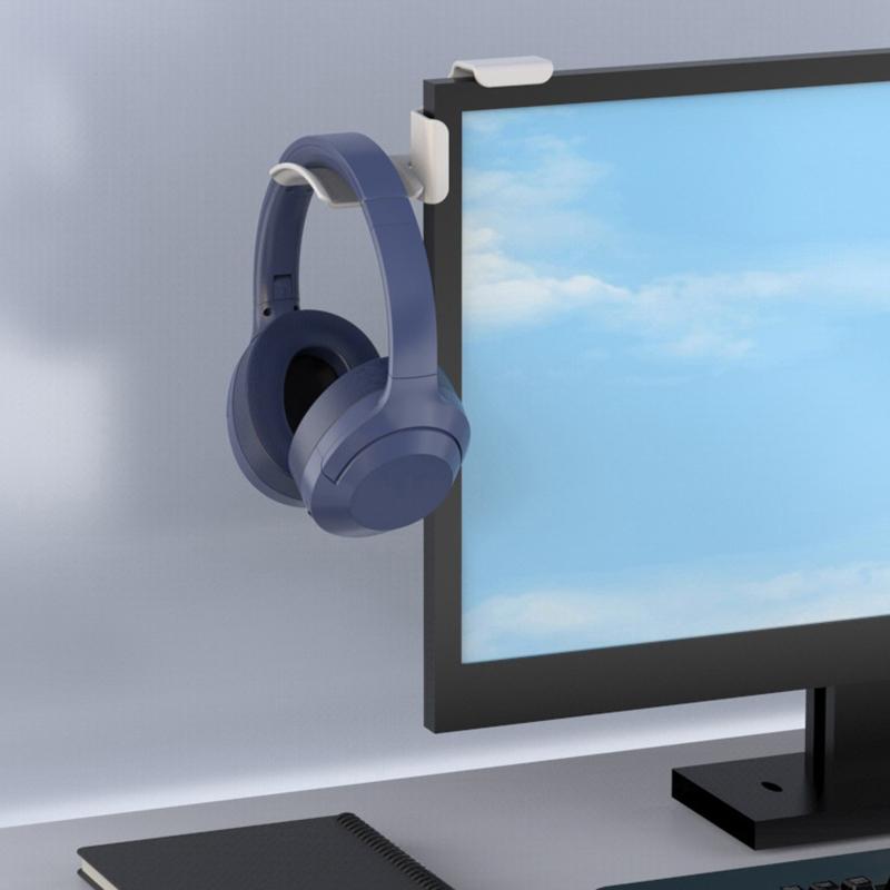 Koptelefoonhouder Pc Monitor Hanger Wandhaak Monitor Oortelefoon Stand Universele Headset Ophanghaak Duurzaam Koptelefoonbeugel