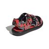 Adidas Comfort Sandals Cushioning Abrasion Resistant Breathable Children's Sandals Gray Red Pre school IE0303