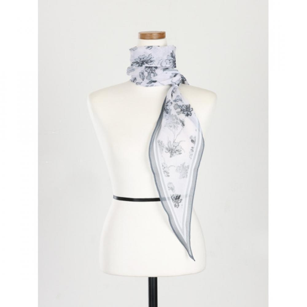 Shop Women S Flower Pattern Autumn Daily Diamond faShion Scarf Drn wSc 0769 Gr