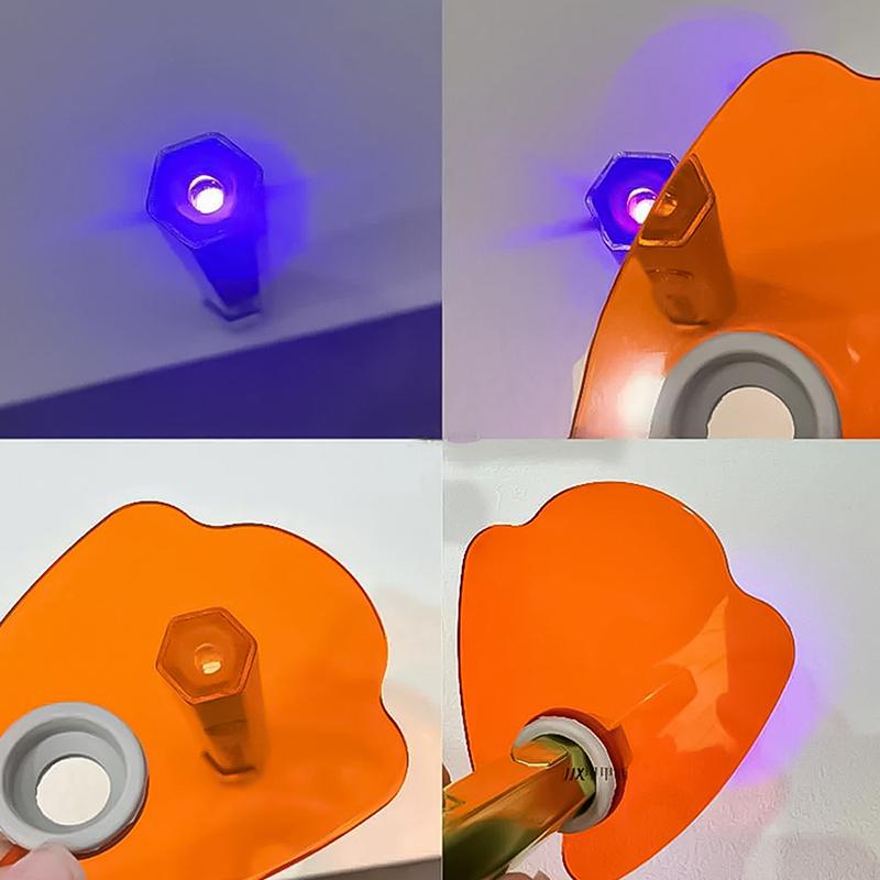 

Устройства для салонов красоты для ногтей Акриловый светоблокирующий экран для прямых ногтей УФ-лампа Защитные очки Анти-синий свет