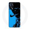 Maniacase Case for Oppo A16S Nike Logo Color Black and Blue