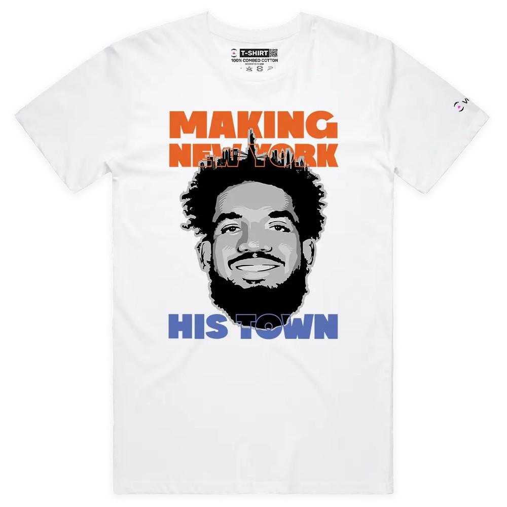 VOICEART Спортивная футболка с принтом для фанатов баскетбола Карла-Энтони Таунса 2XL