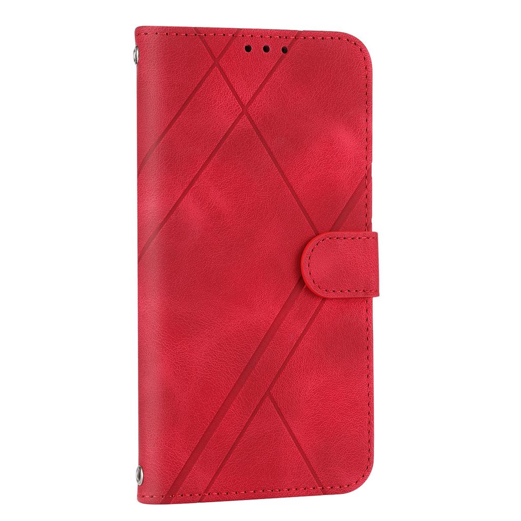 Suitable for Google 9Pro Mobile Phone Leather Case, Samsung S24 Matte Card Wallet Holder Diagonal Span Protective Case A55