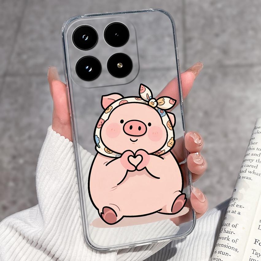 For Xiaomi 17 Mi 11T 11 10T 10 Pro 10S Phone Cover Sleeping Beauty Pattern Black TPU Soft Silicone Shockproof Protective Casing For Xiaomi Bumper Case