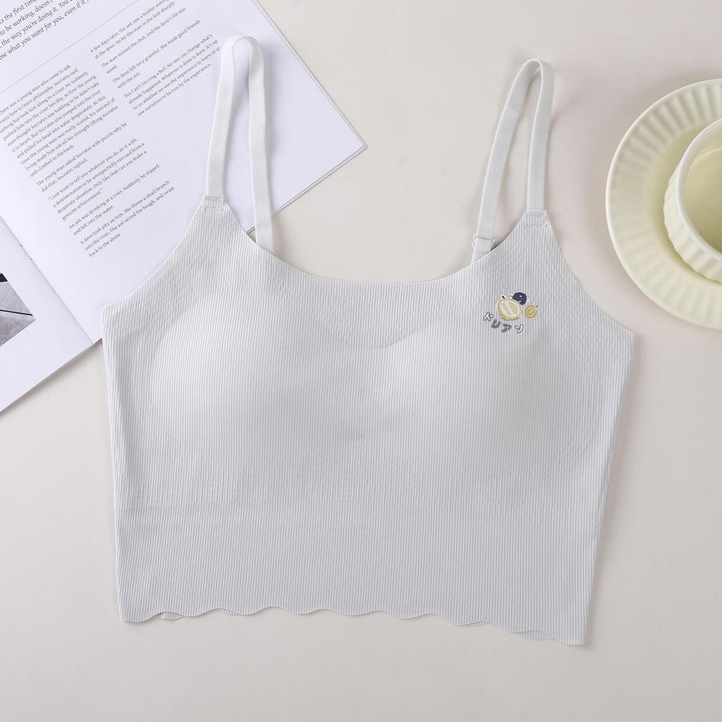 Breathable Seamless Training Bras for Girls Aged 9-16, Long Vest Style to Prevent Show Through