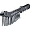 Hazet 4968-2 Brake Caliper Brush, Steel Wire Brush with Two Rows, for Brake Dust Removal, Caliper Cleaning, Maintenance, and Repair, with Hanging Hole