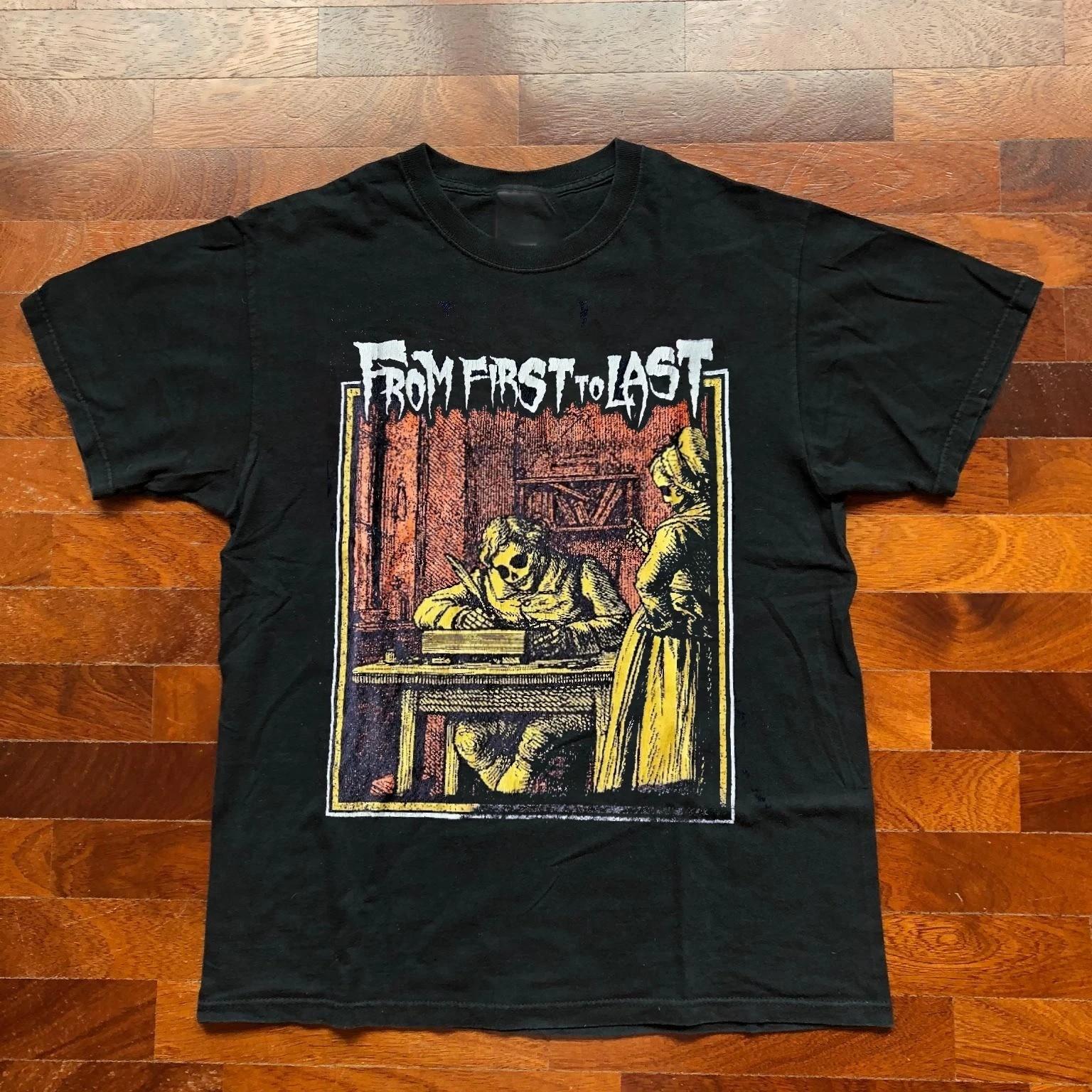Rare Hot From First To Last Band Cotton S to 5XL Shirt SG394 S разноцветный