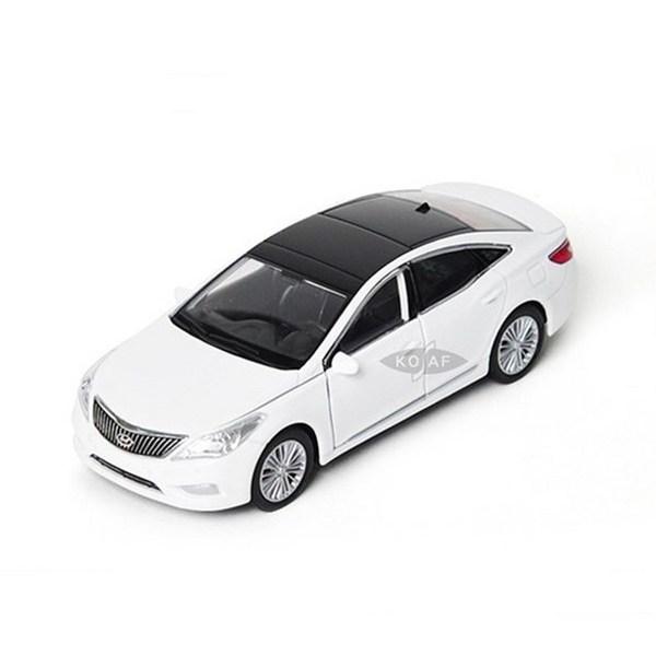 

Pino B&D 1/38 Hyundai Azera, белый, популярные корейские игрушки, популярные корейские игрушки