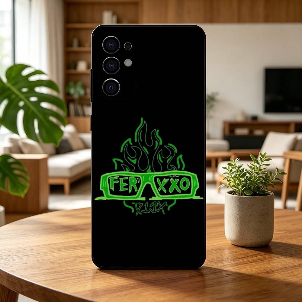 Singer Feid Ferxxo SlXDO  Phone Case For Samsung S25,S24,S21,S22,S23,S30,Ultra,S20,Plus,Fe,Soft Silicone Black Cover