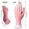 Soft Nail Practice Hand Flexible Positioning Fake Hand Nail Tools Mannequin Hand  Nail Training