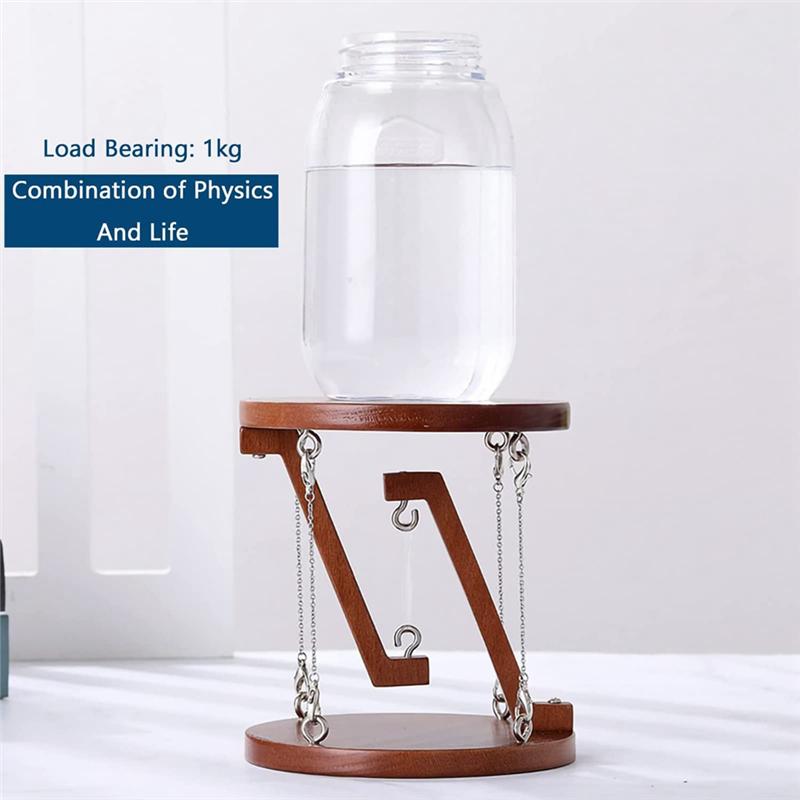 M-Moderní Tensegrity Stůl, Věda o Tensegrity Strukturách Tensegrity Stůl Ozdoby Domácí Dekorace Stůl Pro Dospělé Dřevěná Barva