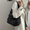 Nylon Convertible Backpack With Zipper Closure For Casual Travel And Daily Use