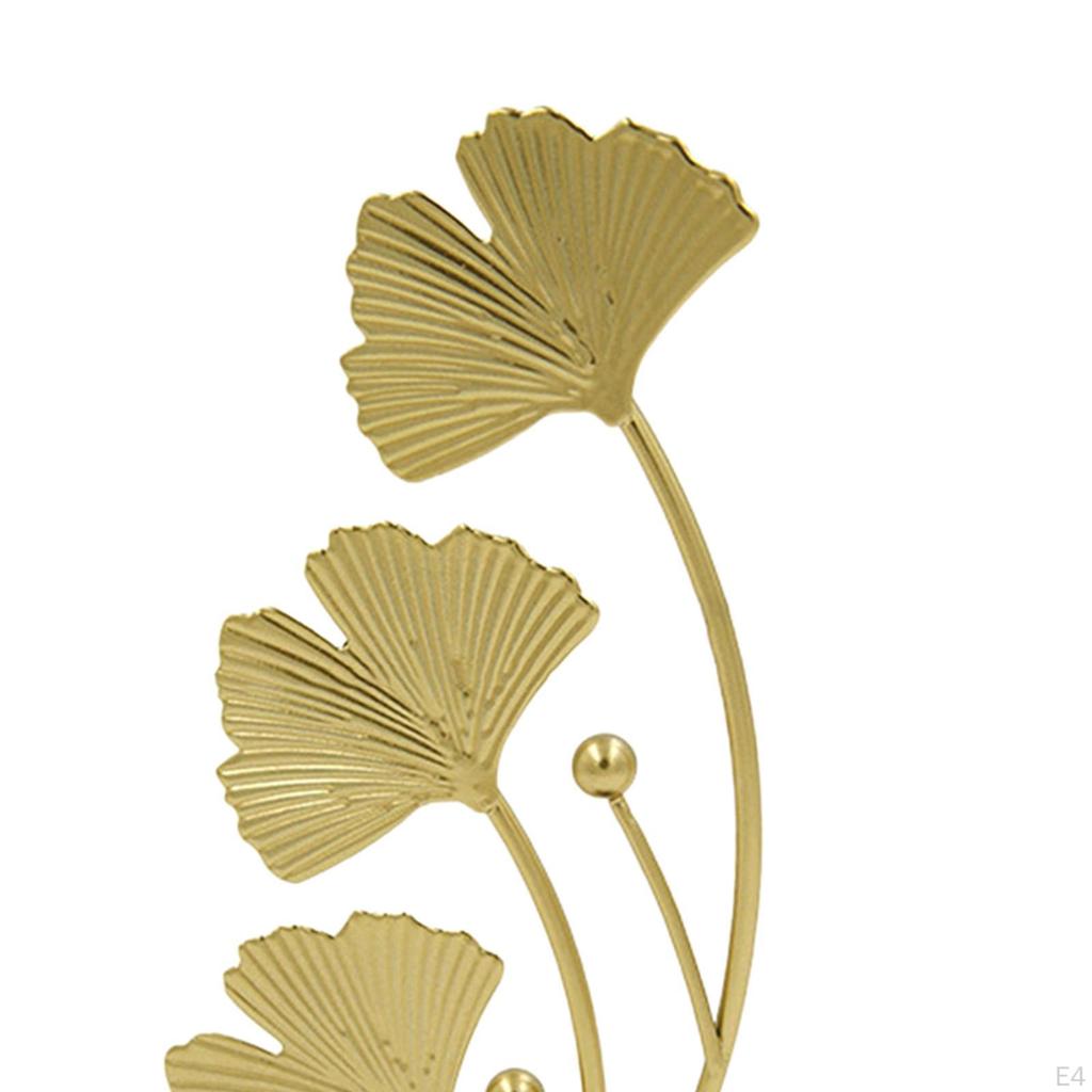 Sculpture Statue with Base Metal Decoration Home Desktop Decorations