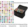 Touch Quick-Drying Double-Ended Alcohol Marker Pen Set - 24/48/80 Colors, Black Handle, Ideal for Kids' Art