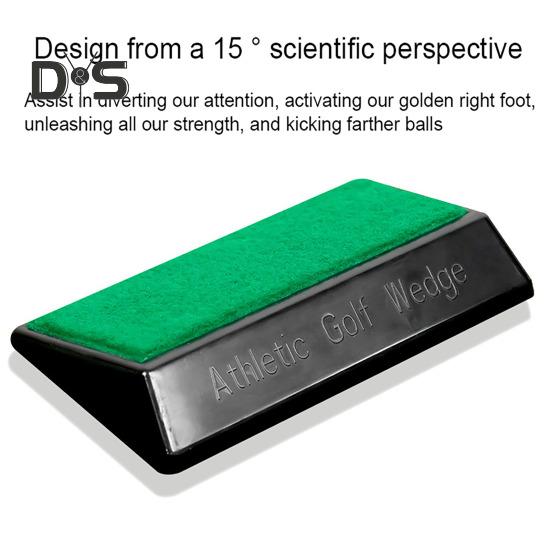 Golfový švihový trenažér Kompaktní Přenosný Snadno použitelný 15stupňový pedál pro korekci zarovnání Klíny pod nohy Golfová tréninková pomůcka