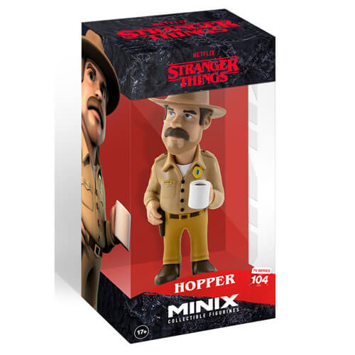 MINIX Stranger Things Collectible Figure (Hopper)