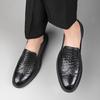 Nouveau cuir véritable hommes plat rehausseur chaussures d'affaires en cuir formel chaussures homme britannique décontracté chaussures de mariage