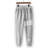 Men's Tide Brand Four-Stripe Casual Jogger Sweatpants - Trendy, Versatile Cotton for Spring and Autumn