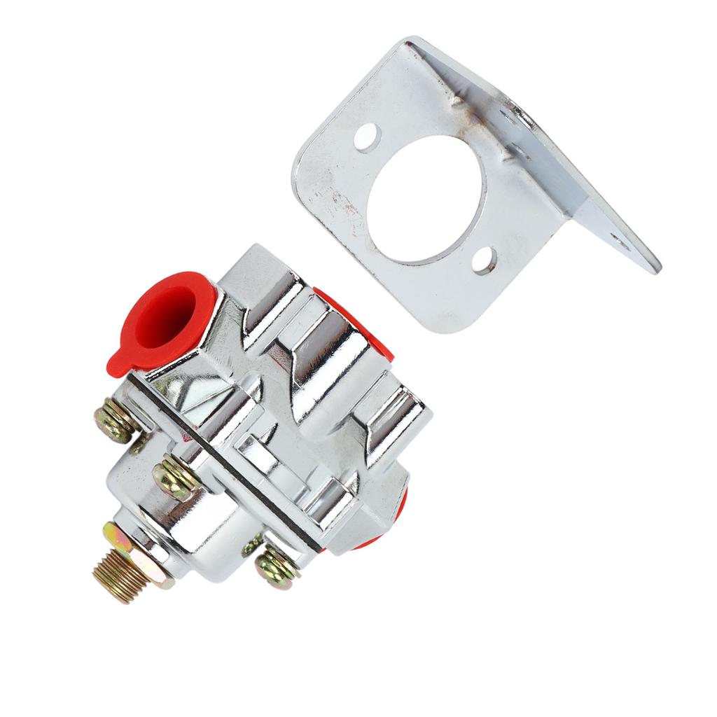 Fuel Pressure Regulator Zinc Alloy 1‑4 PSI 3/8in NPT Port 12‑804 for Edelbrock Carburetors
