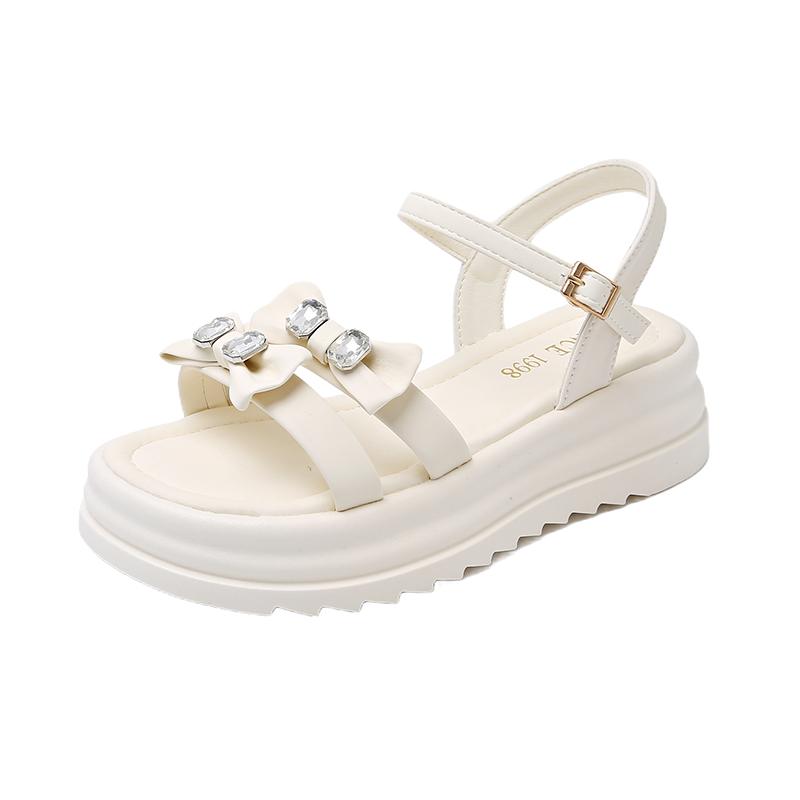 Summer Women Gladiator Sandals Fashion Platform Cross-toe Sandals Comfortable Muffin Casual Women's Shoes Luxury Sandales Plates