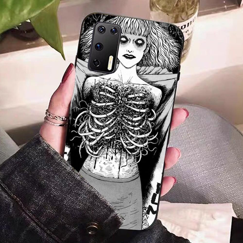 Horror Comic Tomie Handyhülle Für Huawei P 8 9 10 20 30 40 50 Pro Lite Psmart Honor 10 lite 70 Mate 20lite