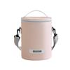 With Thickened Aluminum Foil Cylinder Lunch Bag Waterproof Handheld Office Lunch Tote Large Capacity Insulated