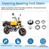 ABTU-Motorcycle Steering Bearing Stem Set Steering Bearing Fork Stem Seal Assembly Kit For Honda MONKEY Z50 Z50R XR50 CT70