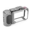 Kit Mâner Grip pentru DJI OSMO Action 6 Carcasă Cadru Protector cu Orificiu Filetat 1/4 pentru Lumină Video Microfon
