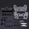 DIY Transparentes Schalen-Kit Gehäusegehäuse Montage Kristallgriff Ersatz für PS4 054 055 Controller