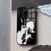 D-Donnie D-Darkos Phone Case For IPhone 17 Air 16 E Pro Max 15 14 13 Mini 12 Pro 11 Max Plus Black Glass Cover