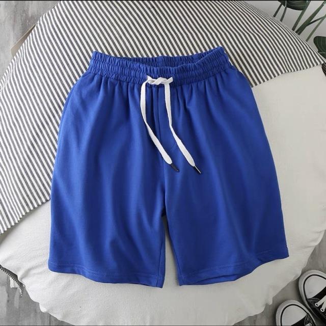 Summer Five Quarter Pants Men's Beach Pants Men's Casual Running Sports Shorts