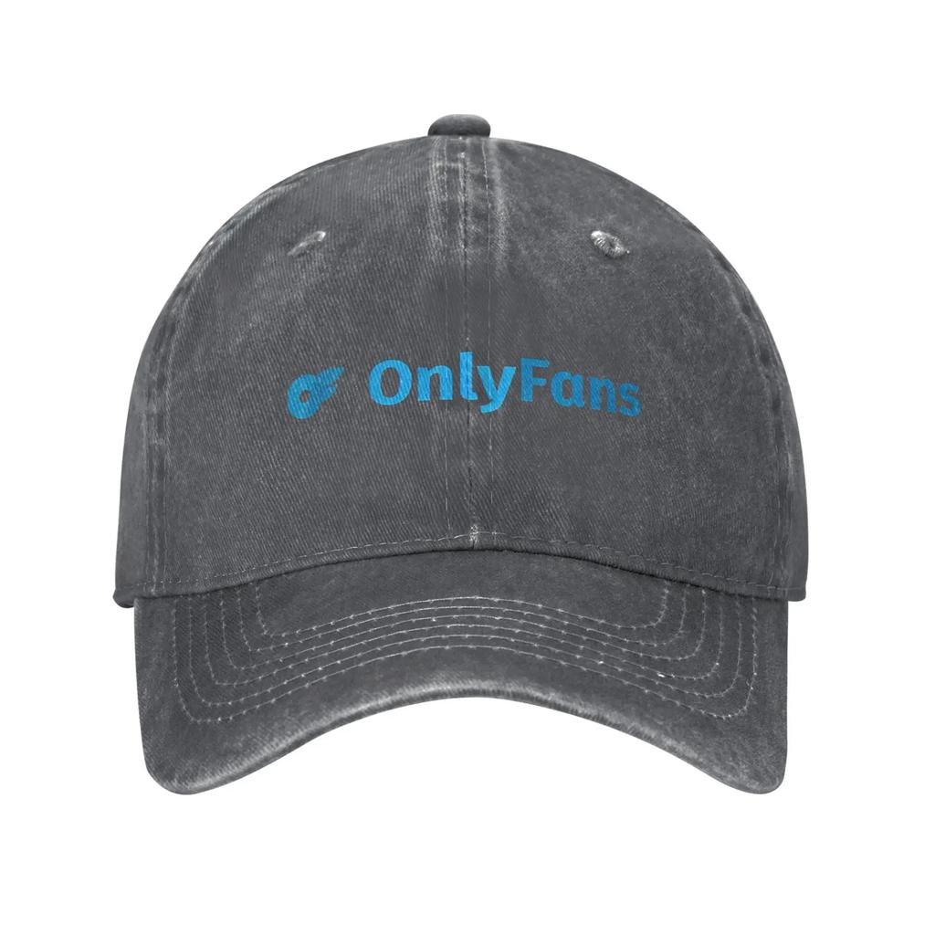 Washed Baseball Cap Funny Only Fans Meme Summer Trucker Hat For Unisex Men Stylish Running Hippie Sun Snapback Cap