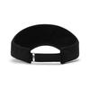 MALBON GOLF Women'S Detachable Ribbon Visor Black (Woman)