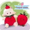 Strawberry Scented Little Lamb Plush Toy - Soft Sleep Companion