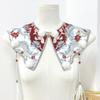 Bead Embellished Detachable Shoulder Collar With Intricate Embroidery Lightweight Polyester Fashion Accessory For Prom Event