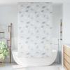 VidaXL Store enrouleur de douche 130x240 cm largeur du tissu 126 cm, store de douche, store enrouleur de rideau de douche, 4014861