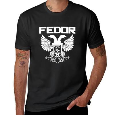 New Fedor Emelianenko Tshirt Short Tshirt Sweat Shirts Sports Fan Tshirts Plain Tshirt Plain White T Shirts Unisex