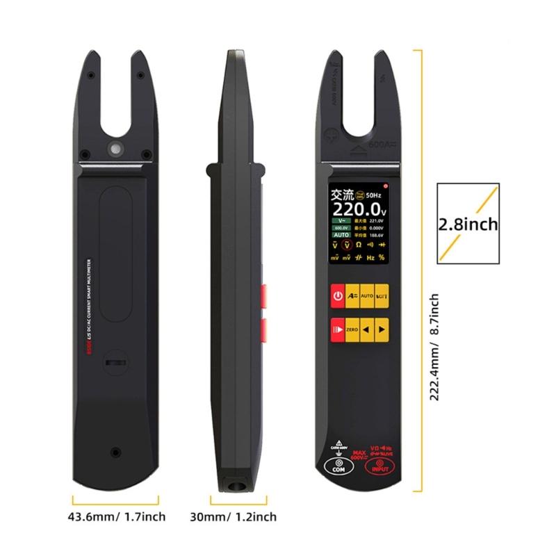 Electrical Digital Clamp Tester for Current Voltage Capacitance Resistance Measurement Capacitance Resistance Multimeter