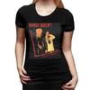 Hanoi Rocks TShirt for Women ONeck Streetwear T Shirts Womens Short Sleeve Summer Clothes Tops