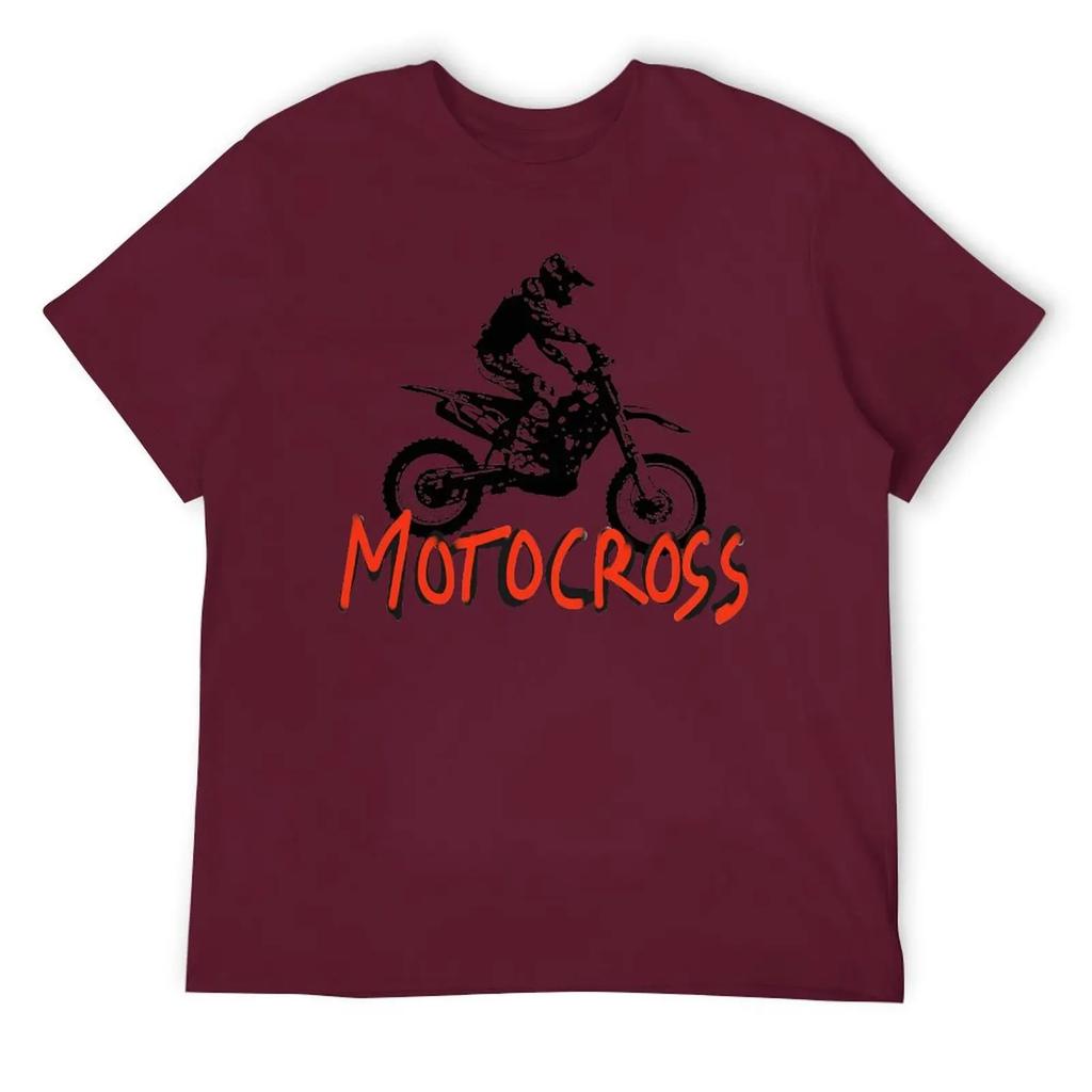 Motocross For Sale Top Tee Hipster T-shirt Round Neck Motion Funny Novelty Aactivity Competition USA Size