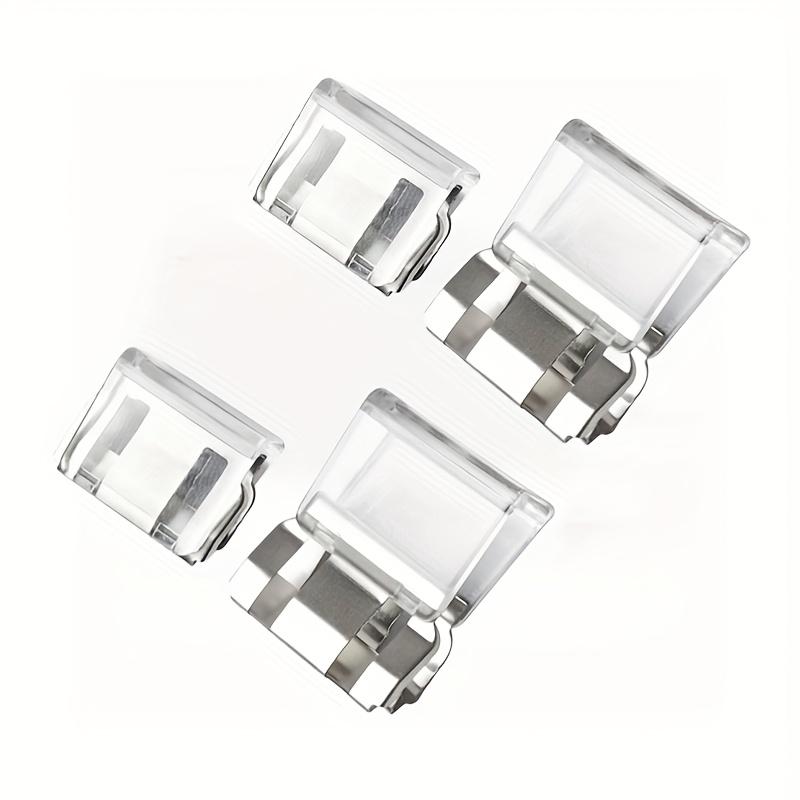 1/2Pair Invisible Leg Shortening Clip, Non-slip Pants Edge Clip, Used for Anti-drag Pants Hem Fixing Device, Seam-free Hidden