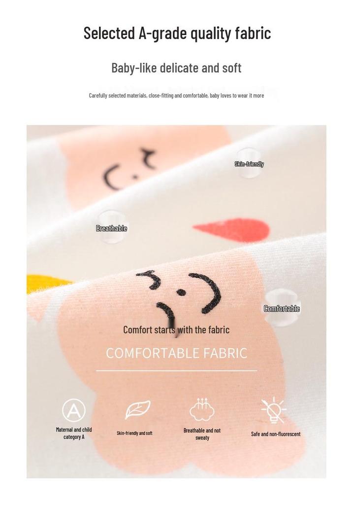 Popular Girls' Cotton Boxer Briefs - Breathable, Sterile Underwear for Kids