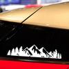 Autoaufkleber Wald Schneeberg Grafik Auto Stoßstangenaufkleber Motorrad Karosseriedekoration Vinyl Aufkleber Auto Styling Modifikation